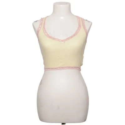 Tanktop  (Gul, Pink, Flerfarvet) fra Urban Outfitters Bomuld