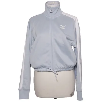 Träningsjacka (Blå, Vit) från Puma Bomull, Polyester