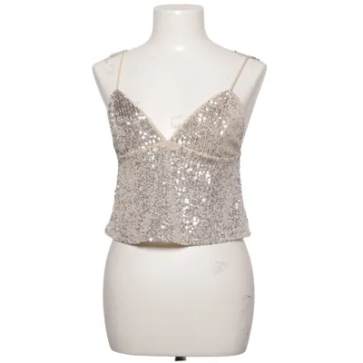 Crop top (Silverfärgad, Beige) från ROTATE Birger Christensen Polyester