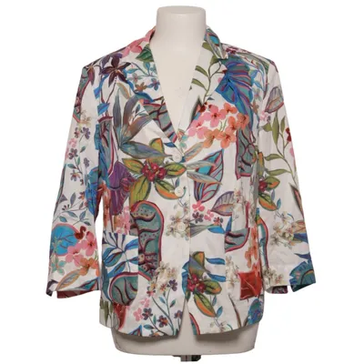 Blazer (Blanc, Multicolore) de White Label Coton