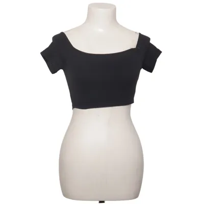 Crop top (Black) from Skims Elastane, Polyamide