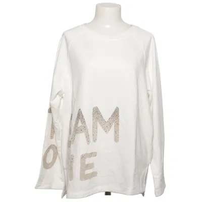 Sweatshirt (Hvid) fra Margittes Bomuld, Polyester