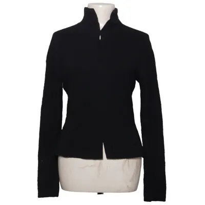 Pul à col roulé (Noir) de Sylvia Heise Polyamide, Viscose, Laine
