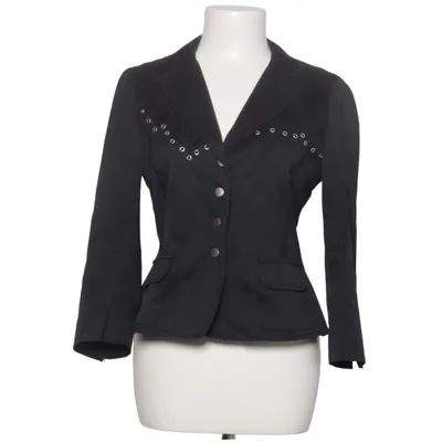 Blazer (Noir) de Philosophy di Alberta Ferretti Coton, Soie