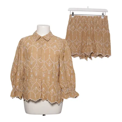 Set (Brown, White) from YAS Cotton, Polyester