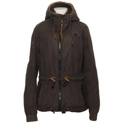 Jacke (Braun) von Naketano Baumwolle, Polyamid, Polyester