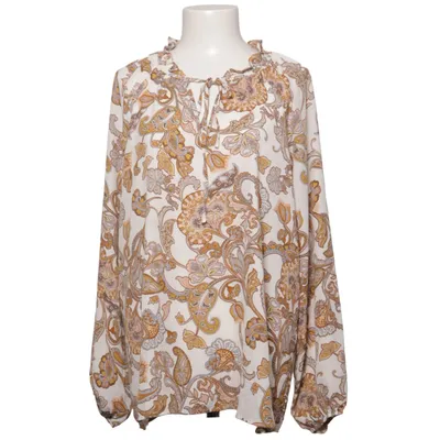 Blouse (White, Brown, Multicolored) from Tamara H