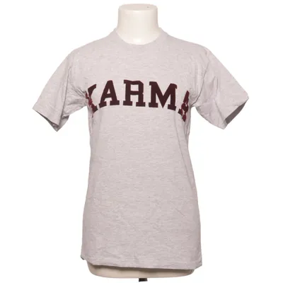 T-shirt (Grå) fra L.A.LU Design Bomuld, Polyester