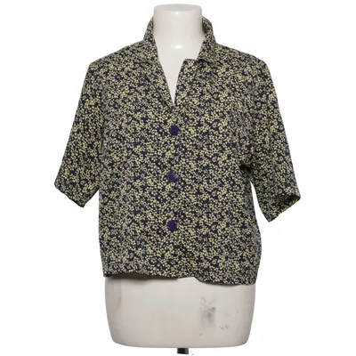 Short sleeve shirt (Blue, Yellow) from Wednesday's Girl Polyester