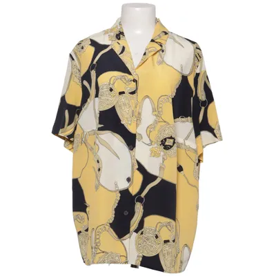 Kortærmet skjorte (Gul, Sort, Hvid) fra Life Style Polyester