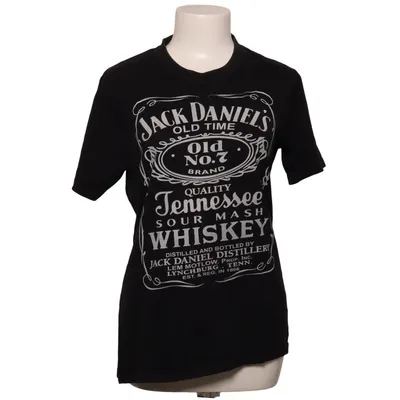 T-shirt (Zwart) van Jack Daniels Katoen