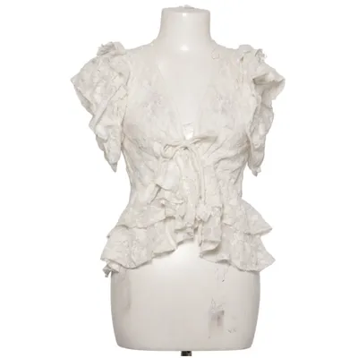 Haut (Blanc) de Zara Élasthane, Polyester