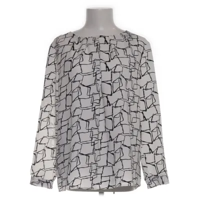 Blus (Vit, Svart, Flerfärgad) från Victoria by AGA Fashion Elastan, Polyester, Viskos