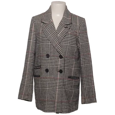 Blazer (Black, White) from Neon Rose Acrylic, Cotton, Polyamide, Polyester, Viscose, Wool