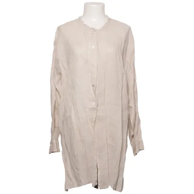 Shirt dress (Beige) from Puro Lino Linen
