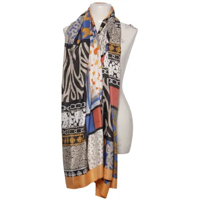 Suit scarf (Orange, Multicolored) from Jean Louis Scherrer Polyester