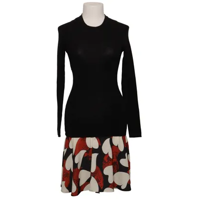 Kjole (Sort, Hvid, Rød) fra Boutique Moschino Uld