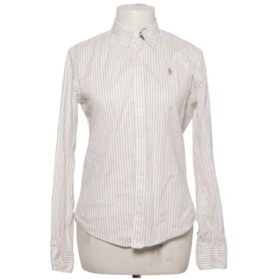 Button down shirt (White, Brown) from Ralph Lauren Sport Cotton