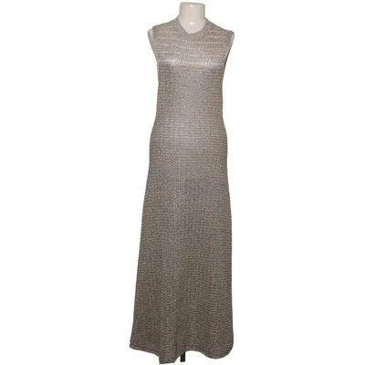 Dress (Silver) from Topshop Metallic fiber, Polyester