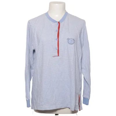 Henley T-shirt (Blå, Hvid) fra Ringella Bomuld