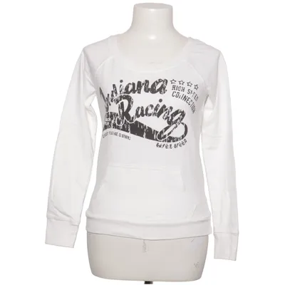 Långärmad t-shirt (Vit) från Pimkie Bomull, Elastan, Polyester