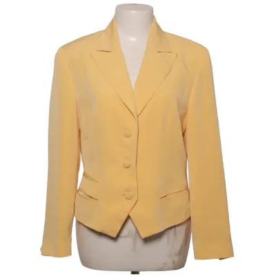 Blazer (Gul) fra Jean Claire Polyester