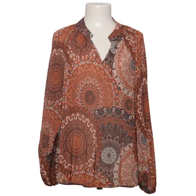 Blouse (Brown, Multicolored) from Pink Cherry Polyester