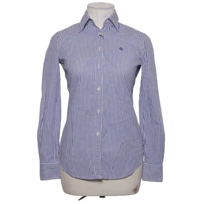 Shirt (Blauw, Wit) van Lauren Ralph Lauren Katoen, Elastaan