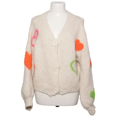Cardigan (Wit, Meerkleurig) van BoeBou Acryl, Polyamide, Viscose, Wol