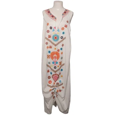 Caftan (Blanc, Multicolore) de Vonda