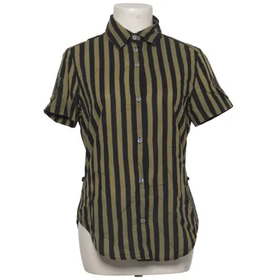 Short sleeve shirt (Green, Black) from Armani Jeans Cotton