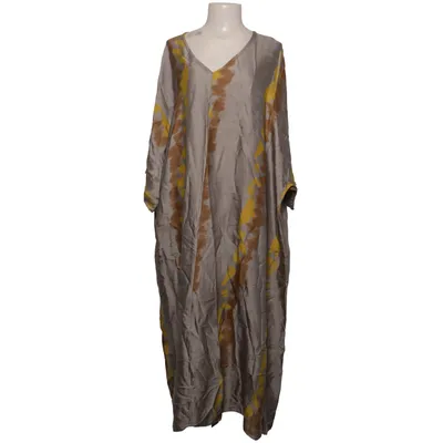 Kaftan (Beige, Mehrfarbig) Seide, Viskose