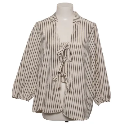 Slå-om bluse (Hvid, Sort) fra Vero Moda Polyester