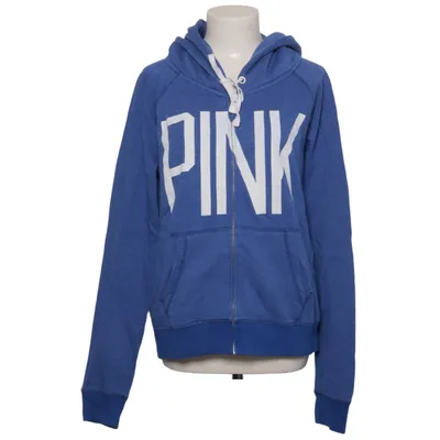 Huvtröja (Blå, Vit) från Pink Victoria's Secret Bomull, Polyester