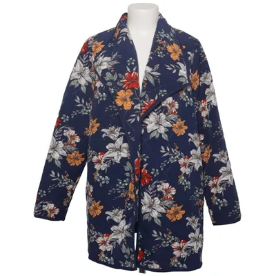 Letvægtsjakke (Blå, Flerfarvet) fra Emery Rose Elastan, Polyester