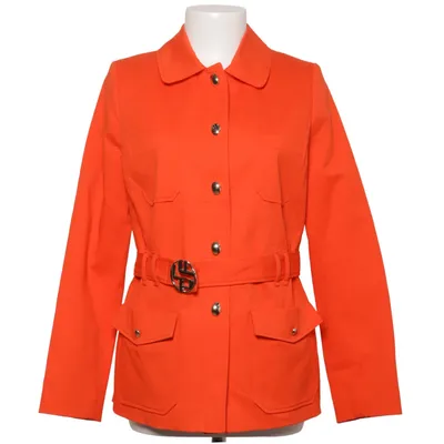 Safarijacka (Orange) från La Petite Francaise Bomull, Elastan