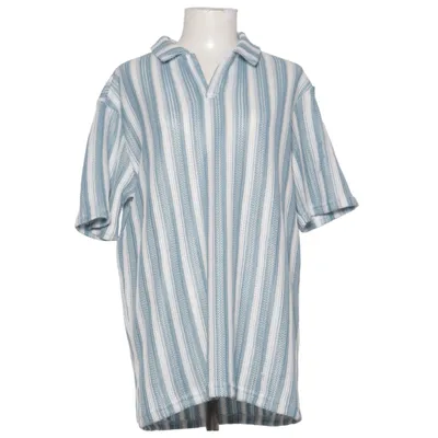 Top (Blue, White) from Smog Polyester