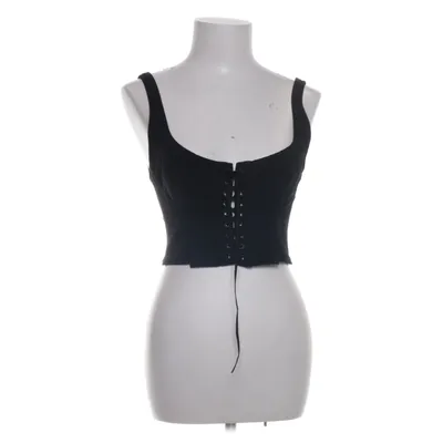 Crop top (Svart) från Urban Outfitters Elastan, Polyester