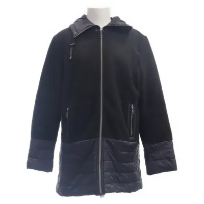 Wintermantel (Schwarz, Blau) von Canda Premium Polyester