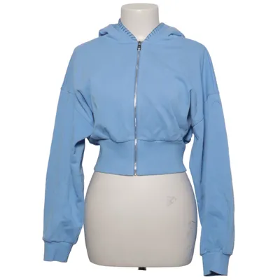 Hoodie (Blue) from Lilysilk Cotton, Elastane, Polyamide, Silk