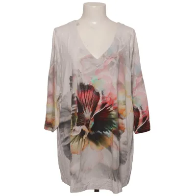 Top (Wit, Meerkleurig) van Selection by Ulla Popken Elastaan, Viscose