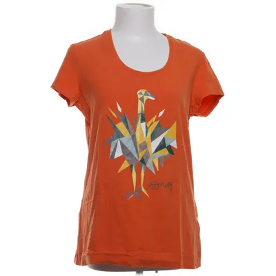 T-shirt (Orange, Flerfärgad) från Engelbert Strauss Bomull, Elastan