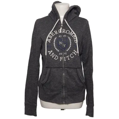 Hættetrøje (Grå) fra Abercrombie & Fitch Bomuld, Polyester