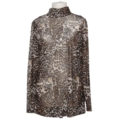 Haut (Marron, Noir, Blanc) de Zizzi Élasthane, Polyester