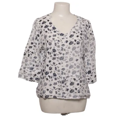 Blouse (Blanc, Bleu) de Consequent Lin