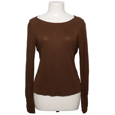 Long sleeve T-shirt (Brown) from Patrizia Pepe Modal