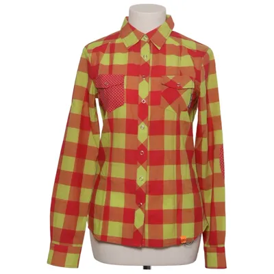 Flanellen overhemd (Rood, Geel, Meerkleurig) van Ortovox Merinowol, Polyester, Tencel