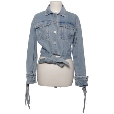Denim jacket (Blue) from Lost Ink Cotton, Viscose