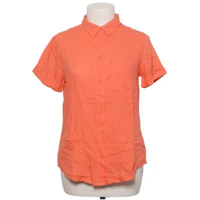 Short sleeve shirt (Orange) from Up2Fashion Linen, Viscose