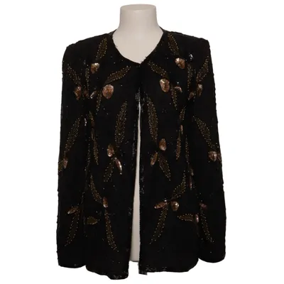 Jacke (Schwarz, Gold) von Your Sixth Sense Polyester, Seide
